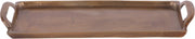 Landelijk Dienblad Lorenzo 43 cm Antiek Brons
