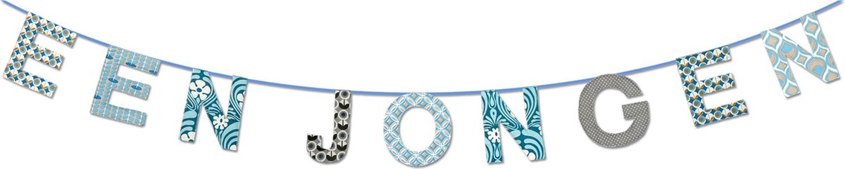 Taftan - Slinger - Een jongen - 250 cm - Blauw
