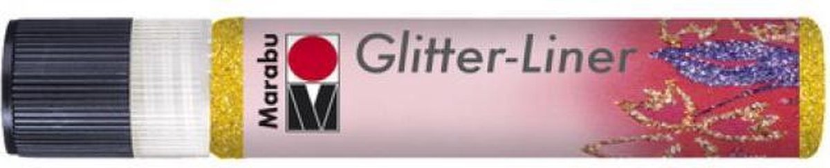 Glitter liner 25 ML - Geel