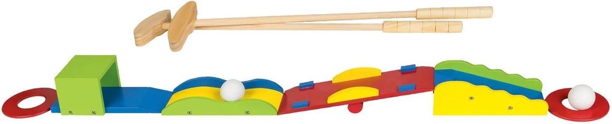 PLAYTIVE® - Midgetgolf - Minigolf - midgetgolf kids - midgetgolf set - 11 delig