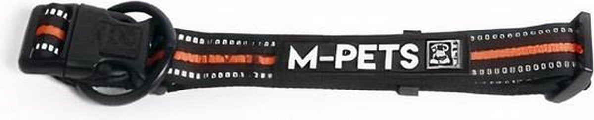 M-pets Hondenhalsband Hiking 40-50 X 2 Cm Polyester Oranje