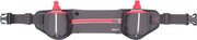 Runningbelt Drinkgordel Hardloopriem - 2 drinkflessen 190 ml - Smartphone vakje - Grijs Roze