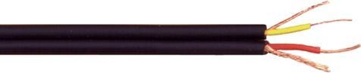 Bandridge 100m AudioFlex RCA Signaalkabel Zwart