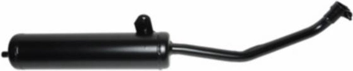 Tecno Uitlaat compleet model origineel 45km ciao mix 22mm zwart