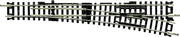 22303 N Fleischmann rails (zonder ballastbed) Onderbouwwissel