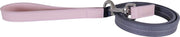 Rosewood hondenriem leer babyroze / donkergrijs 100x2 cm