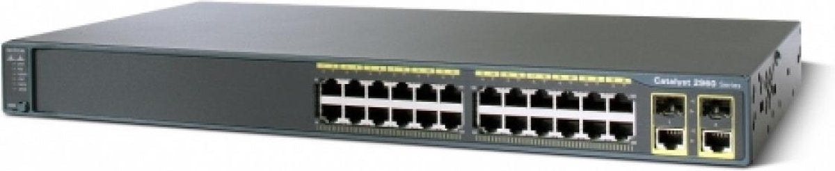 Catalyst 2960 Plus 24 10/100 PoE + 2 T/S