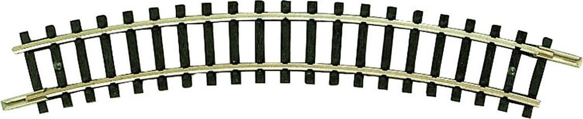 22221 N Fleischmann rails (zonder ballastbed) Gebogen rails 30 ° 194.6 mm