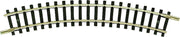 22221 N Fleischmann rails (zonder ballastbed) Gebogen rails 30 ° 194.6 mm