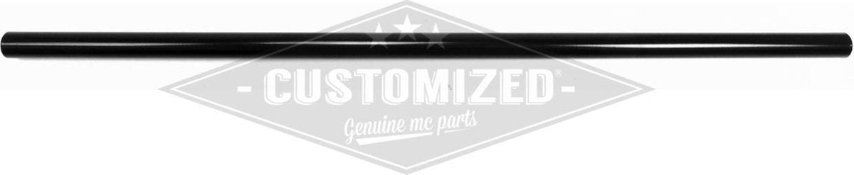 1 Inch Universeel Stuur Straight Bar 80cm Zwart