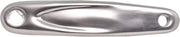 Crankset spieloos 28x38x48t aluminium zilver met cover 170mm - ZILVER