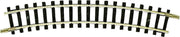 22233 N Fleischmann rails (zonder ballastbed) Gebogen rails 24 ° 228.2 mm