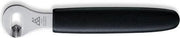 Triangle Professional Canneleur linkshandig - Rvs - 4 cm - zwart
