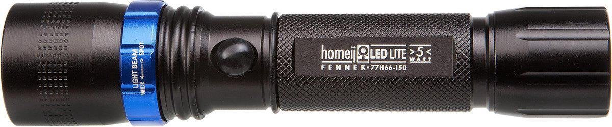 Homeij Fennek Aluminium Zaklamp 5 Watt LED Oplaadbaar