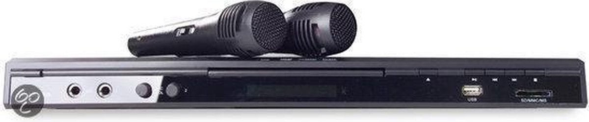Salora DVD-430KM - KARAOKE Dvd-speler incl 5 gratis karaoke discs