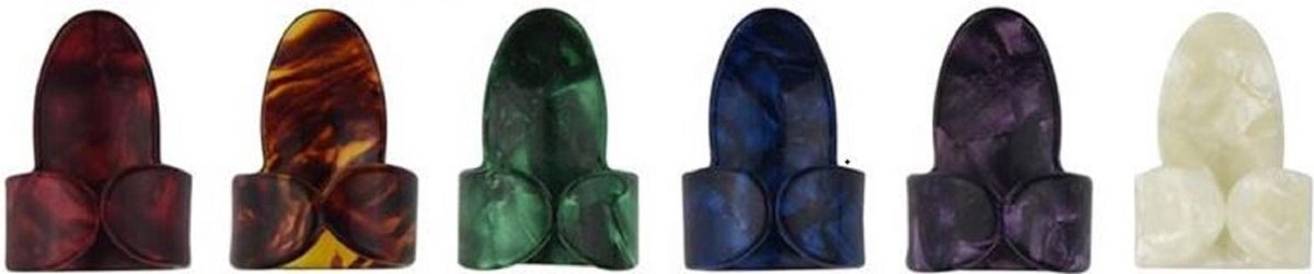 Boston Medium vingerplectrum 6-Pack plectrum