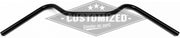 7/8 Inch (22mm) Universeel Stuur Classic Racer Zwart