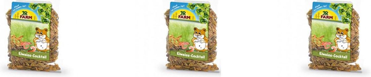 JR Farm - Proteïne Cocktail - 10g - Verpakt per 3 - Knaagdierensnack