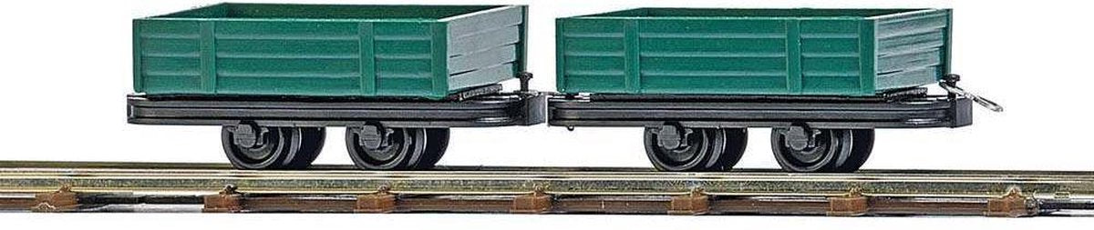 Busch - 2 Niederbordwagen H0 (Bu12206)