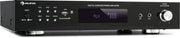 AMP-9200 BT digitale stereo-versterker 2x60W RMS BT 2xmicro zilver
