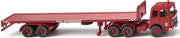 Wiking Miniatuurvrachtwagen Man Rosenkranz Trailer 1:87 Rood