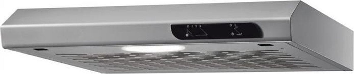 Respekta DH 640 IXL onderbouw afzuigkap - 60 cm - Alu