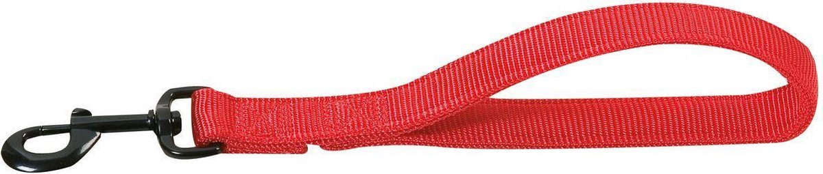 Short lead nylon 30cm 25mm red
