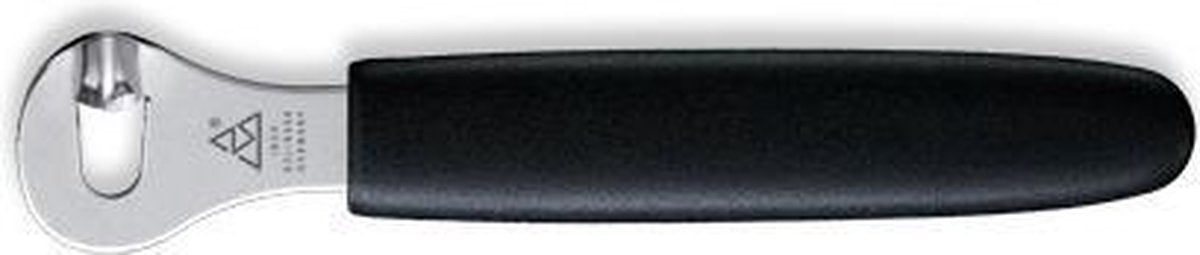 Triangle Professional Canneleur rechtshandig - Rvs - 4 cm - zwart