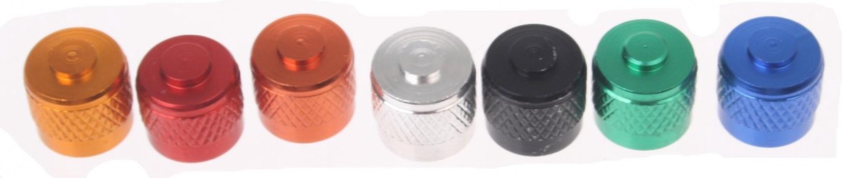 M-wave Ventiel Kapjes Av Multicolor 50 Stuks