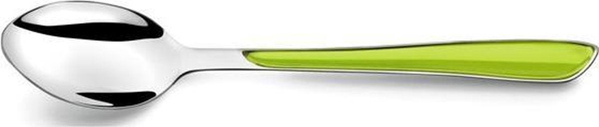 Amefa Eclat - Groen - Tafellepel - RVS - (Set van 12) en Yourkitchen E-kookboek