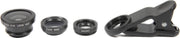ThumbsUp! 3 in 1 Lens Set - Opzetlens Smartphone/Tablet - Zwart