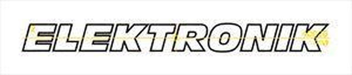 Sticker Elektronik  140x15mm