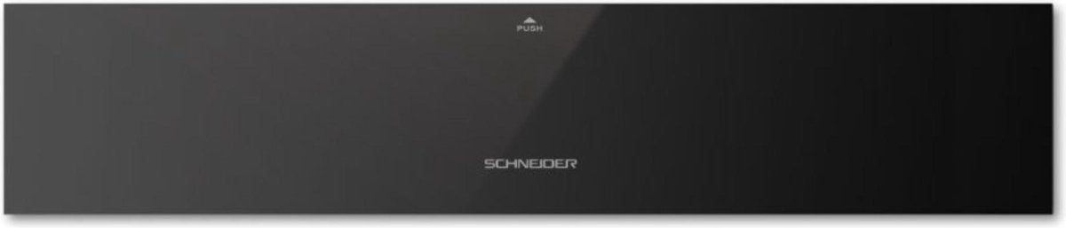 Schneider Warmhoudlade | Model SCTC1422PN | Push&Pull | 22 liter | Zwart | RVS