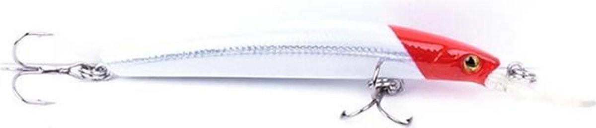 Viper Smelt - Plug - Red Head - 7cm - Zilver