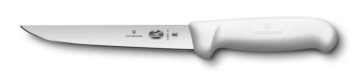 Victorinox uitbeenmes met gebogen lemmet - Witte - lemmet 15 cm