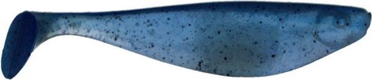 Shad 15 cm 6 inch blue pearl pepper blue back