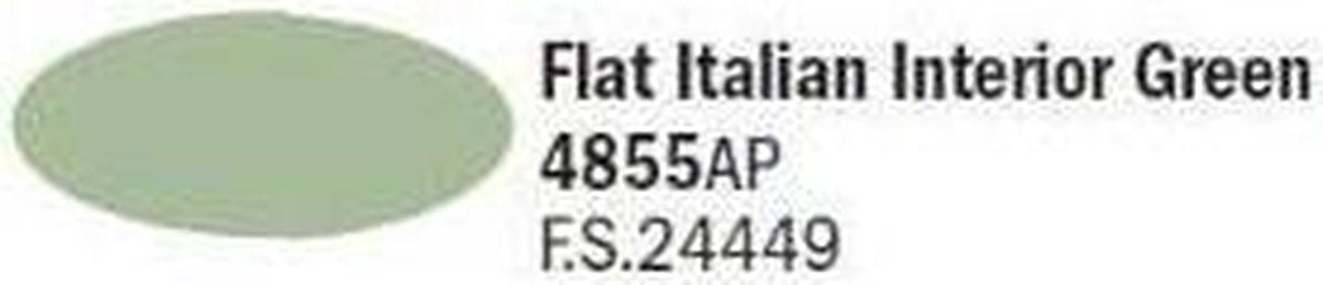 Italeri - Flat Italian Interior Green (Ita4855ap)