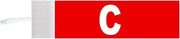 Atipick Aanvoerdersband Junior Velcro Rood One-size