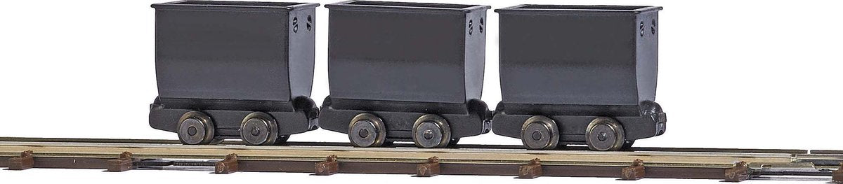 Busch - 3 Loren (7/20) * - BU12260 - modelbouwsets