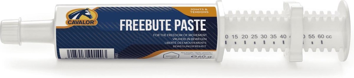 Cavalor Free Bute Paste - Voedingssupplement - 6x60 g