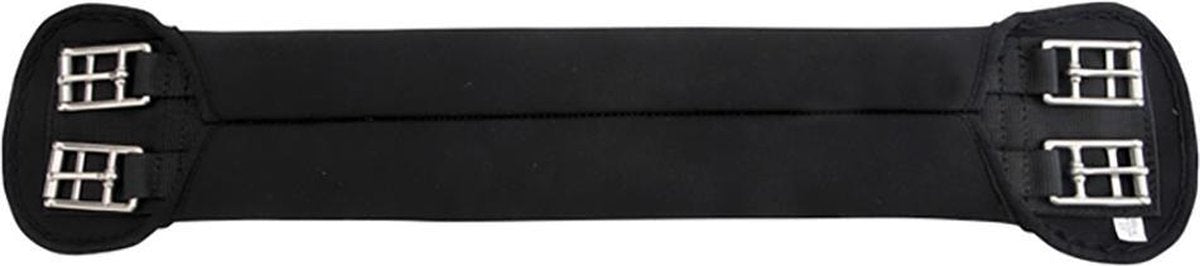 Horka Dressuursingel  Neopreen - Black-silver - 80 Cm