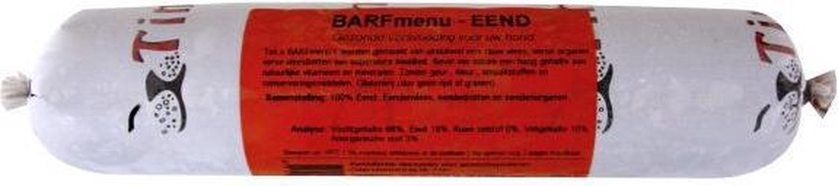 Barfmenu Eend - Vers Vlees - 10 x 500 g