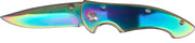 Homeij Apache Zakmes - RVS - Titanium Regenboogcoating
