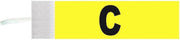 Atipick Aanvoerdersband Junior Velcro Geel One-size