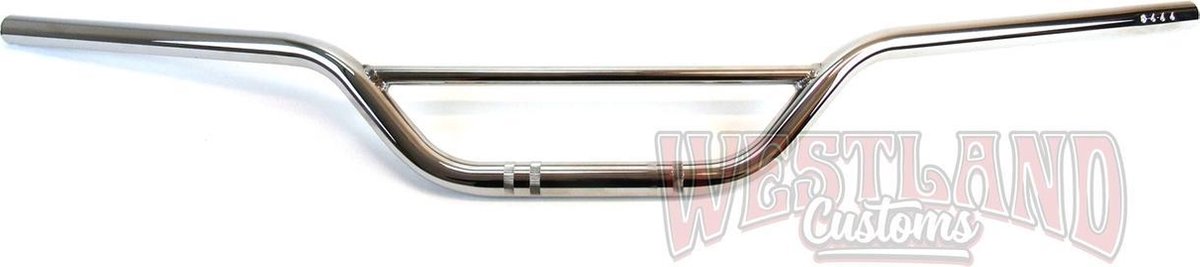 7/8 Inch (22mm) Universeel Stuur Scrambler 10cm Chroom