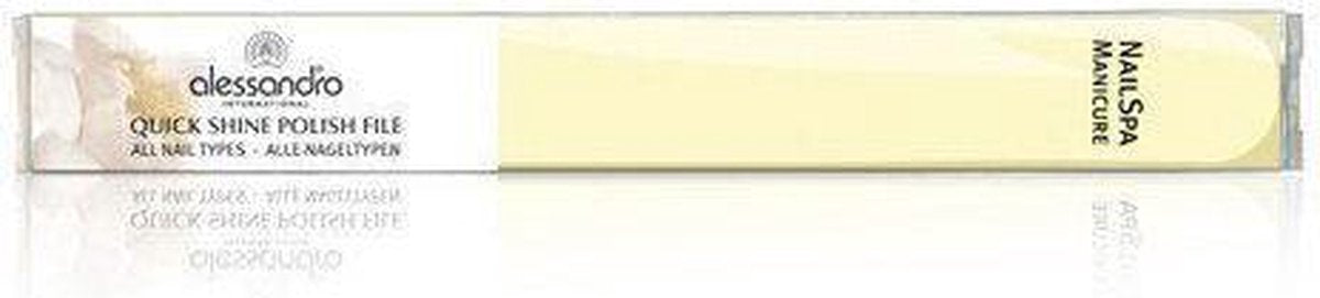 Alessandro Professional Manicure File - Quick Shine Polish - Nagelvijl