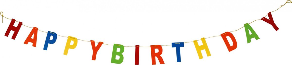 Tib Slinger Happy Birthday 220 X 7 X 12 Cm Karton