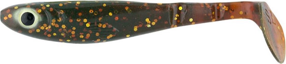 Abu Garcia Mcperch Shad - Motor Oil - 9cm - Goud
