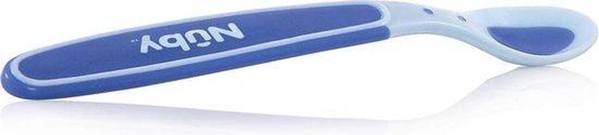 Nûby - Warmtegevoelige babylepels - 3St - Blauw
