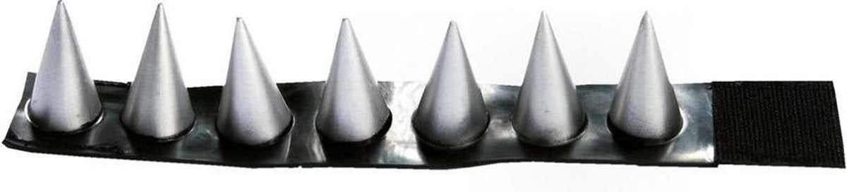 Punk armband rubber spikes